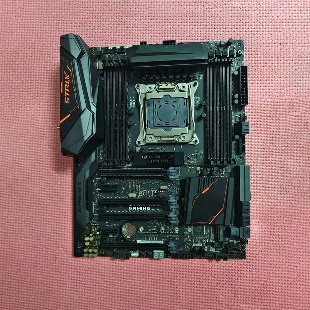 AS-US X99 마더보드 LGA2011-V3 DDR4 * 8 ROG STRIX X99 게이밍용
