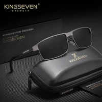 KINGSEVEN Original Polarized Sunglasses Driving Glasses UV400 Anti-Reflective Glare Causal Rectangle Fashion Outdoor Eyewear