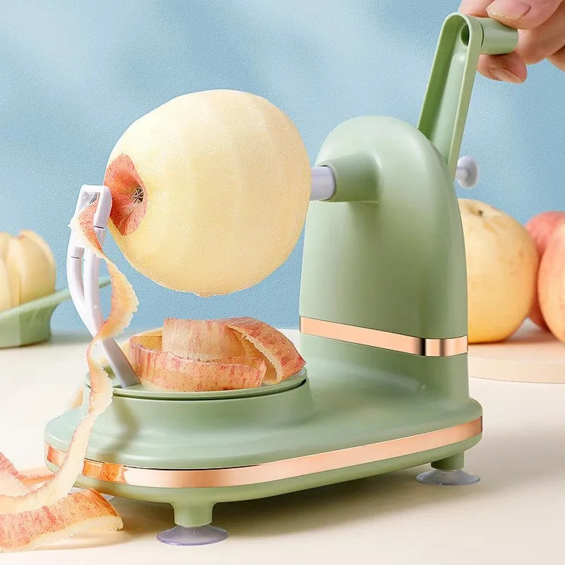 Handcranked Apple Peeler Multifunction Fruit Peeler Slicing Machine