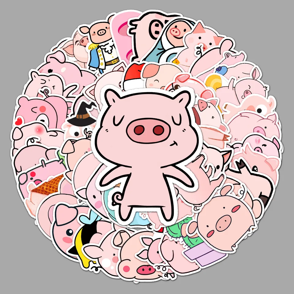 Kawaii Pig Stickers - Journaling Stickers - Cute Pig Stickers [40 pc] -  Simpson Advanced Chiropractic & Medical Center