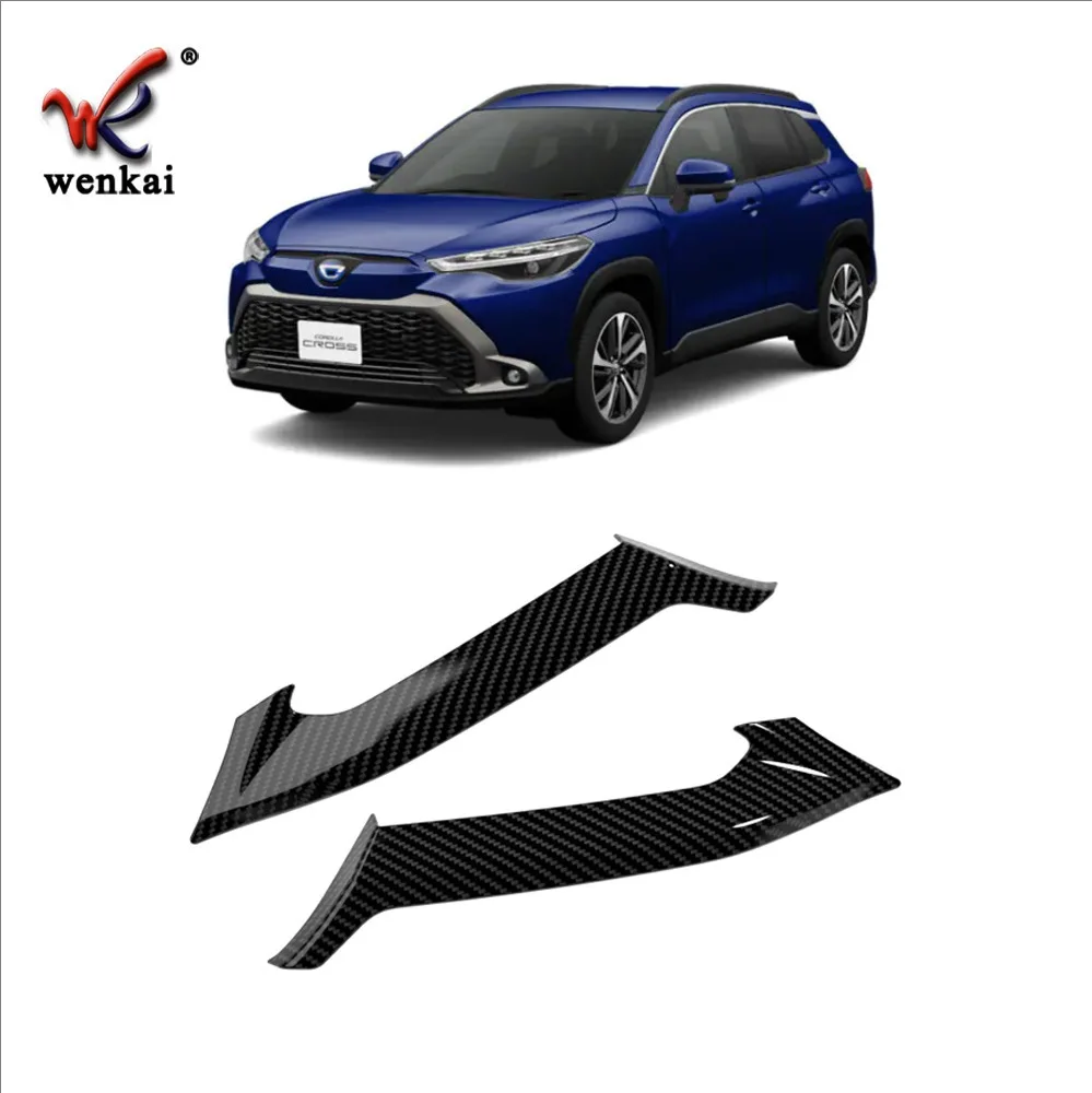 2022-2025 Toyota Corolla 크로스 크롬 액세서리 용 자동차 전면 그릴 레이싱 트림