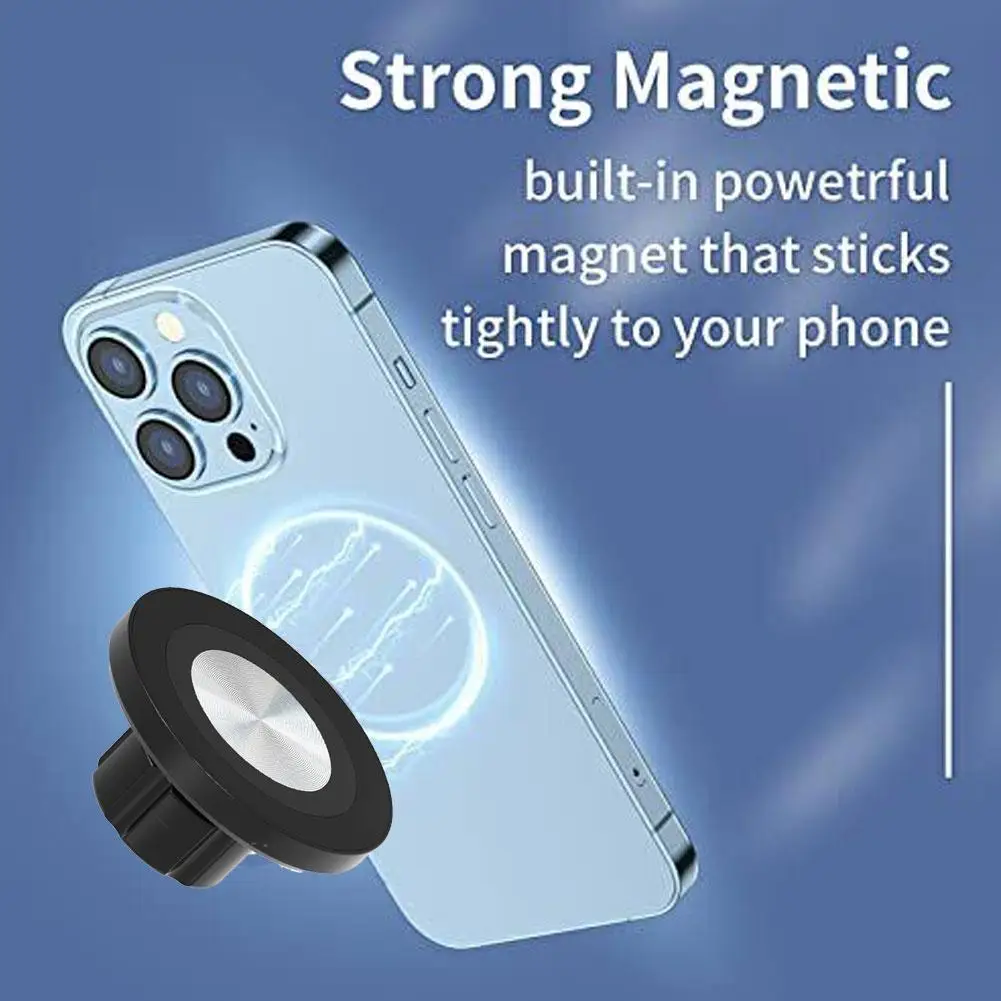 Magnetic Base Plate Magnet For 17mm Ball Head Car Cellphone Stand Mount Magnet Car Phone Holder Compatible With phone holder,mobile phone holder