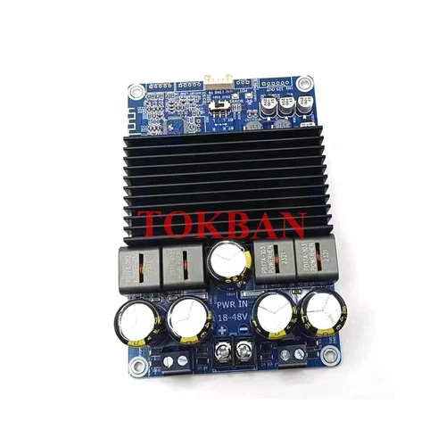 Tokban 2 채널 스테레오 앰프 보드, 고출력 블루투스 5.0 DC24-48v, 클래스 D 디지털 파워 앰프 오디오, 300w * 2 TPA3255 4