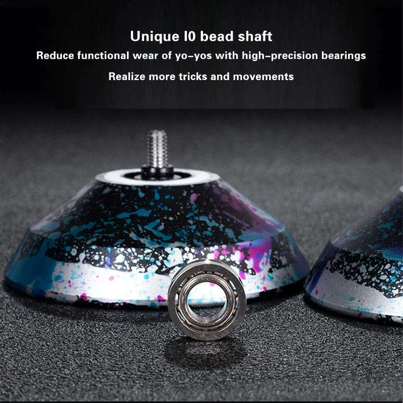 Yoyo Ball Metal Edition 1A/3/5A Aluminum Alloy Educational Game Responsive High-speed CNC Lathe For Kids Gift