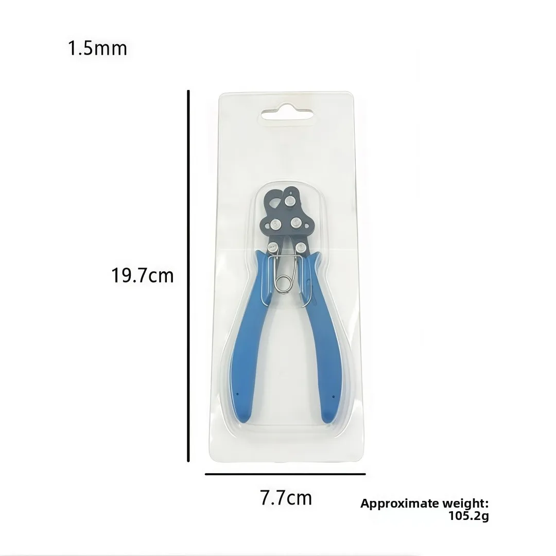 보석 와이어 롤링 플라이어 세트 1.5/2.25/3mm (점프 링 제작, 귀걸이 와이어 벤딩, 루프 성형, 공예 도구, 보석 도구)
