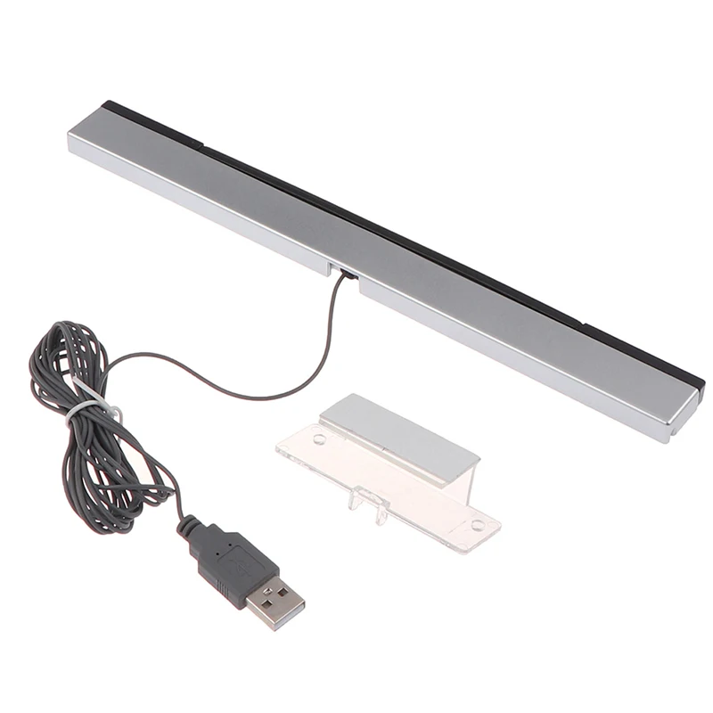 Wii Sensor Bar Wired Receivers IR Signal Ray USB Plug Replacement For Nitendo motion sensor bar