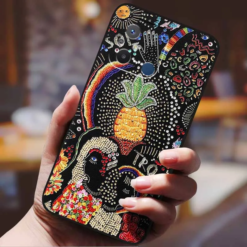 Custodia Per Xiaomi Redmi 12C/11A, Cover Trasparente Con Motivo Farfalla, Stampata In Rilievo, TPU Morbido Antiurto, Labbro Proteggi Fotocamera - 5