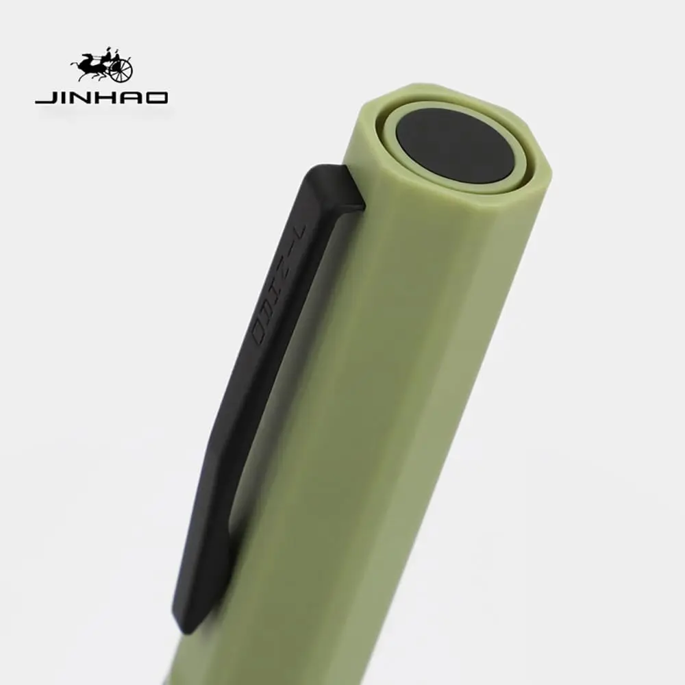 Jinhao 58 Wooden Fountain Pen Black Clip Fine Nib Ink Pen with Refillable Ink Converter Smooth Writing Instrument fountain pen