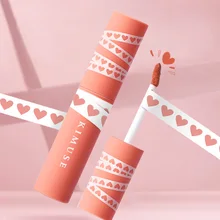 

KIMUSE Matte Lip Glaze Matte Velvet Non-stick Cup Holding Makeup Air Lip Gloss Lip Mud Student White Lipstick