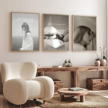 고문 시인 부 포스터 DIY 크래프트 종이 빈티지 포스터, 벽 예술 그림 공부 스티커, 큰 사이즈 벽화