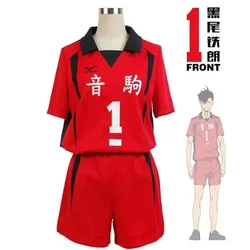 Haikyuu!! Nekoma High School Cosplay Jersey Sports Uniform (Size S - XXL) - XXL (No.1 One Set)