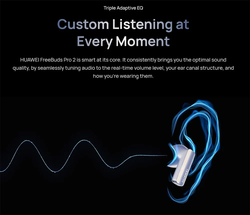 HUAWEI FreeBuds Pro 2 ANC TWS Earbuds description image 7