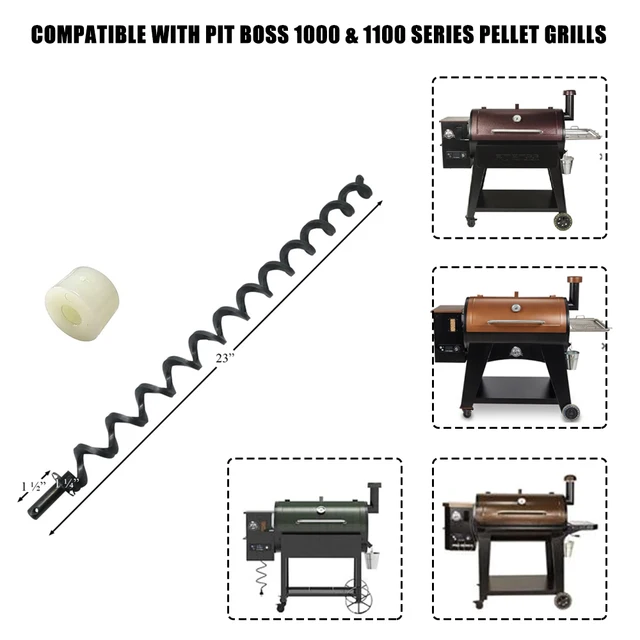 59 Cm -Es Közvetlen Gyújtócsöves Tengely Csavaros Rúdtengely Kompatibilis A Pit Boss1000 És 1100 Sorozatú Pelletrácsokkal - Image 5