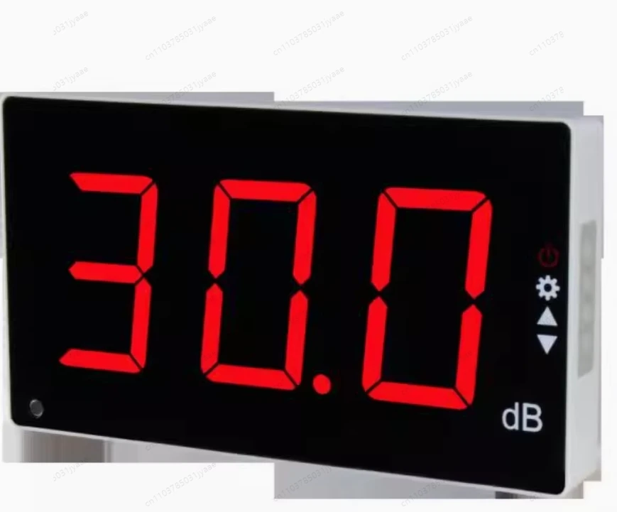 Sound Level Meter with Large LCD Screen Wall Mounted Digital Sound ...