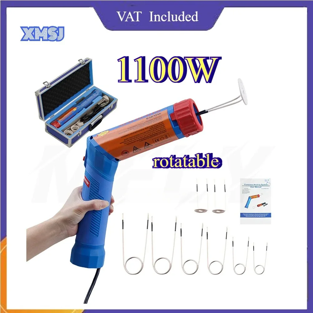1100W Magnetischer Induktionsheizer Ductor Flammenloser Induktionsheizer-Set mit Box EU