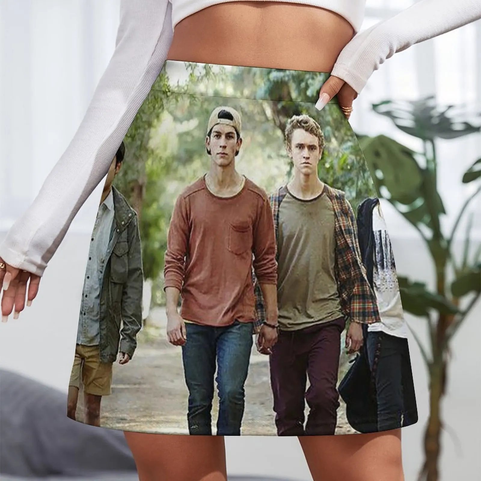 nowhere boys Mini Skirt elegant dresses for women Skirt for girls Women clothing Female dress