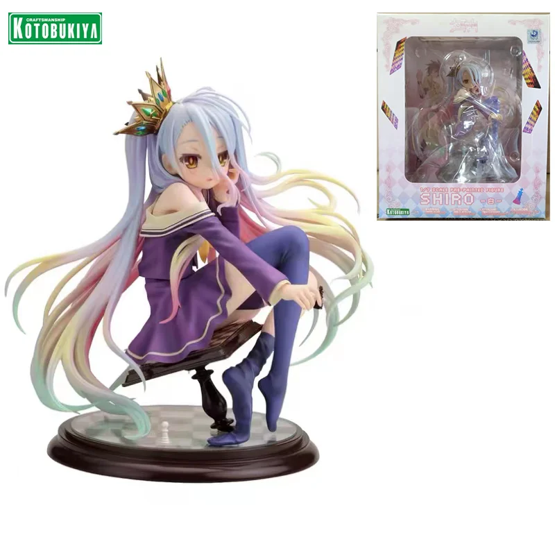 

100% Original Kotobukiya No Game No Life Shiro 1/7 In Stock Anime Action Collection Figures Model Toys