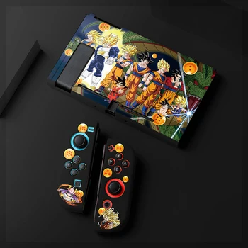 Dragon Ball One Piece Soft Shell Protective Case for Nintendo Switch OLED Shell Anti-vibration Protective Case Accessories Gifts 3