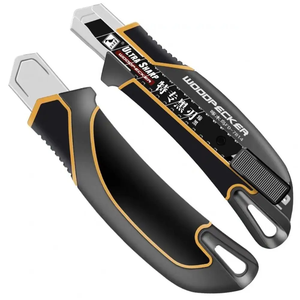 Professional Retractable Utility Knife Heavy-Duty Tool Paper Box Cutter Envelope Opener Stationery Express Knife Office Supplies box cutter utility knife paper cutting knife cutting knife paper cutter art knife box opener