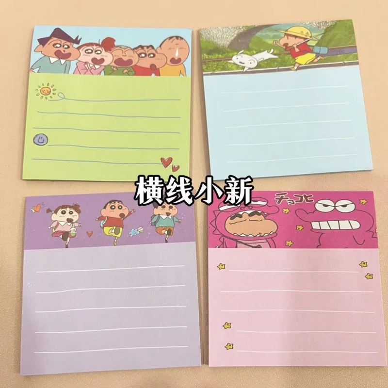 320 Pages New Cute Crayon Shin-chan Note Book Ins Style Cartoon Sticky Note Student Products Wholesale 4