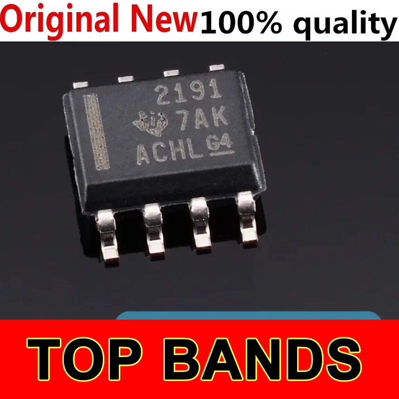 

NEW Original 5pcs OPA2191 OPA2191IDR 2191 OPA2192IDR 2191 OPA2197IDR 2197 SOP8 IC Chipset