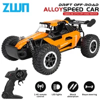 ZWN 1:16/1:20 2.4G Model RC Car With LED Light 2WD Off-road Remote Control Climbing Vehicle Outdoor Cars Toy Gifts for Kids 1