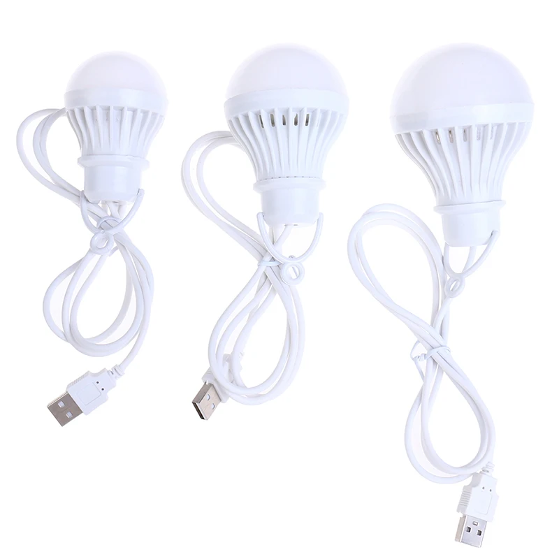 1Pc 3W/5W/7W Power Portable Lantern Camp Lights USB Bulb Outdoor Camping Multi Tool camping light portable lanterns camping lamp camping lantern portable light bulb