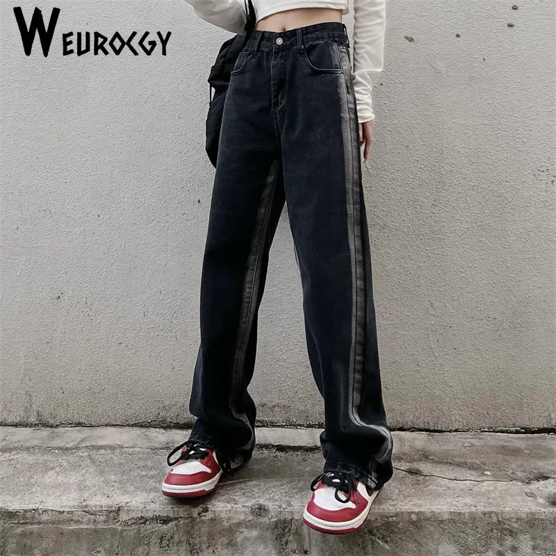 

2023 Summer y2k Personality Go Well With With Everything Casual Loose Women's Cargo Pant High Waist Straight Cylinder Streetwear
