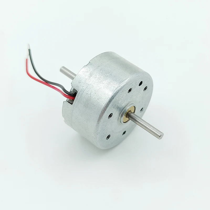 Description Picture 4 of itemRF-300 Dual Shaft Double Axle Mini 300 Motor DC 6V-18V 9V 12V 14000RPM High Speed Small 24mm Electric Motor DIY Toy Rail Train
