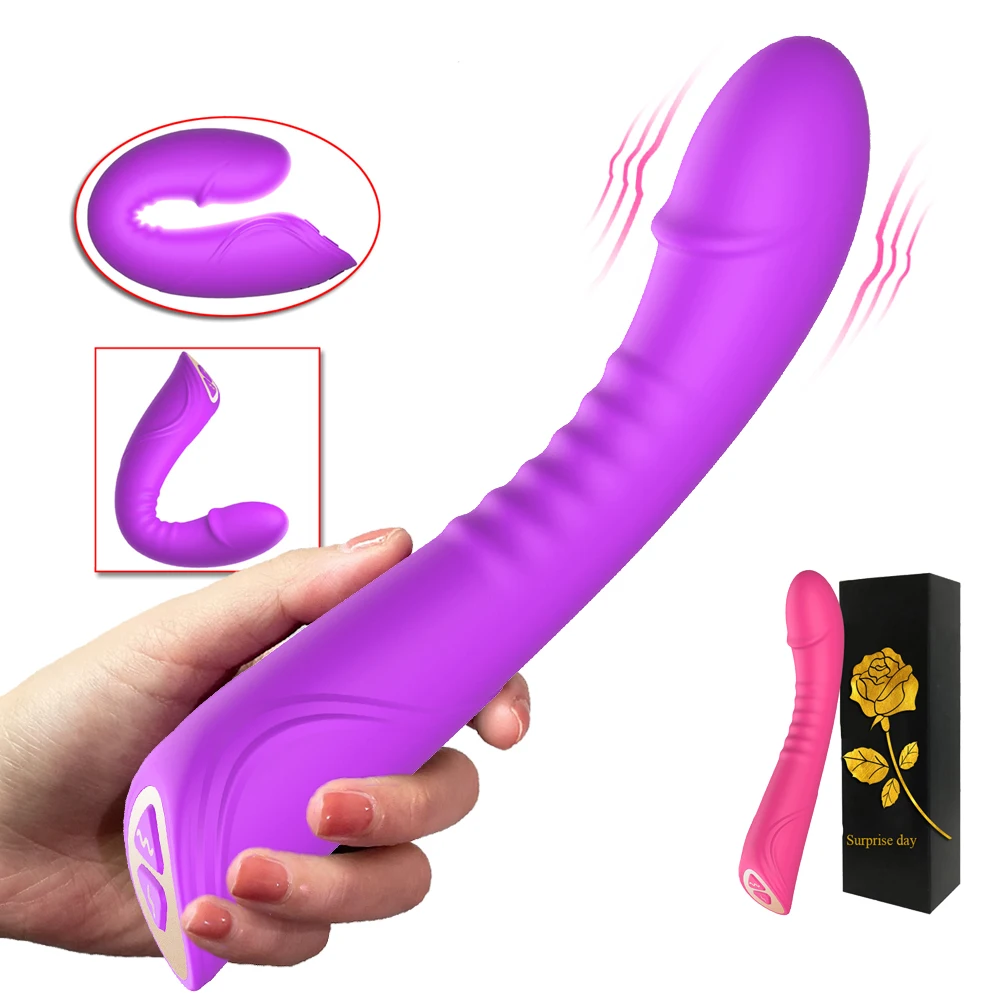 Large size Real Dildo Vibrators for Women Soft Silicone Powerful Vibrator G Spot Vagina Clitoris Stimulator