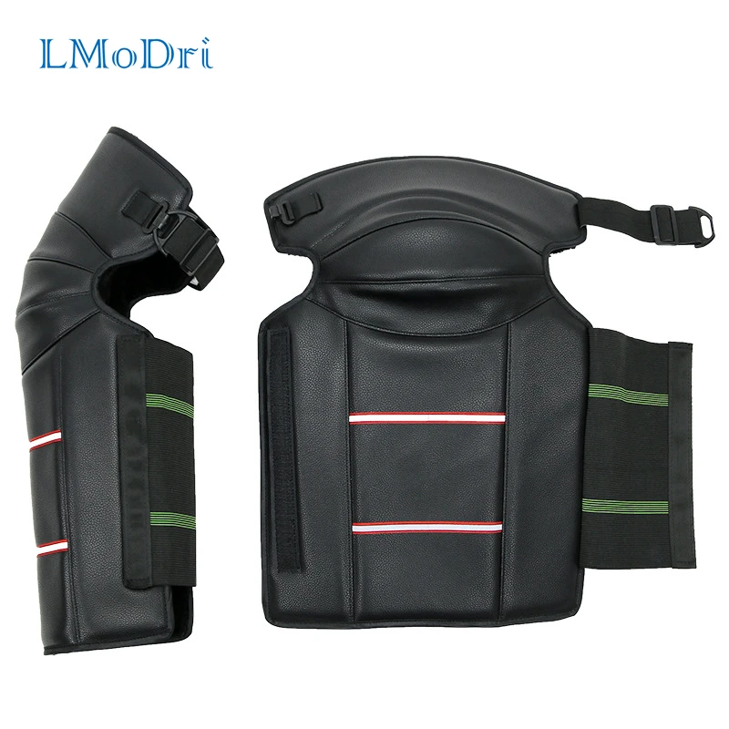 LMoDri 오토바이 라이더 무릎 패드 오토바이 따뜻한 Kneepad 다리 보호..