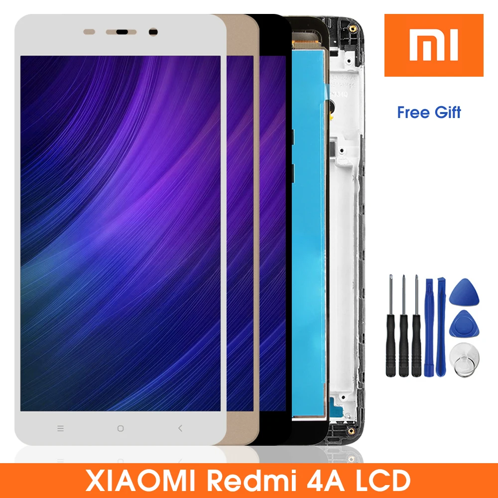 

ЖК-дисплей 5,0 дюйма для XIAOMI Redmi 4A, ЖК-дисплей, цифровой преобразователь сенсорного экрана для XIAOMI Redmi 4A, ЖК-дисплей HongmiAssembly Part