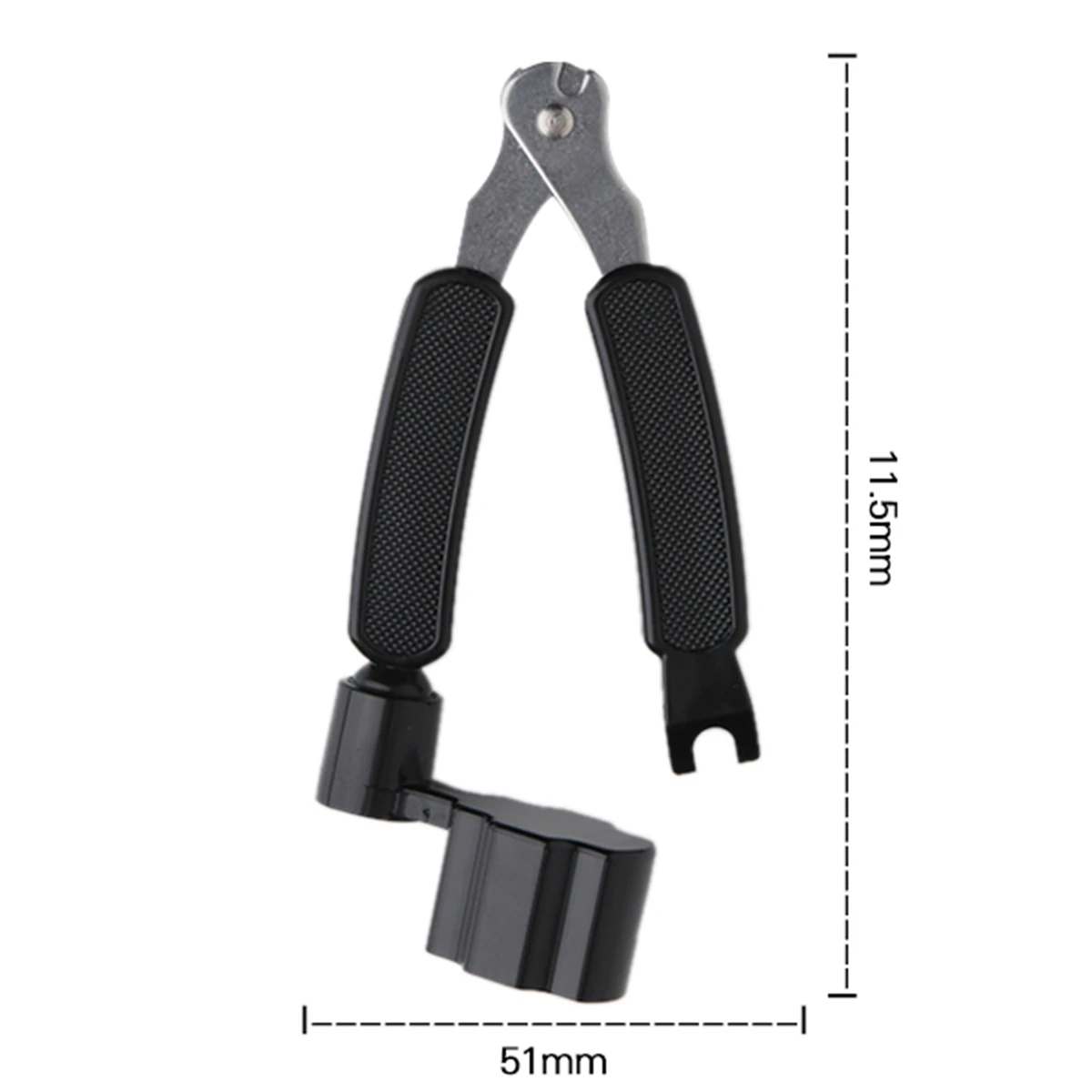 Miwayer Guitar String Winder 3 IN 1 String Peg Winder + String Cutter + Pin Puller Instrument Guitar Maintenance Tool Repair Tool