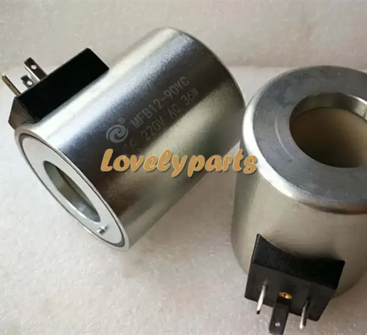 새로운 구리 코어 유압 솔레노이드 밸브 코일 MFB12-90YC 220V AC 36..