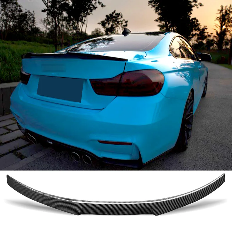 

Real Carbon Fiber Spoiler for BMW F32 4 Series Coupe 2013-2019 Rear Ducktail Wing 2 Door Trunk M4 Style Decoration Accessories