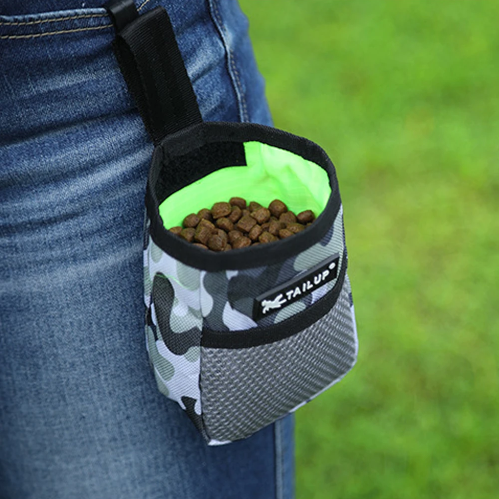 Outdoor Portable Training Dog Snack Bag Pet Supplies Strong Wear Resistance Large Capacity Puppy Products Waist Bag Durable dog supplies