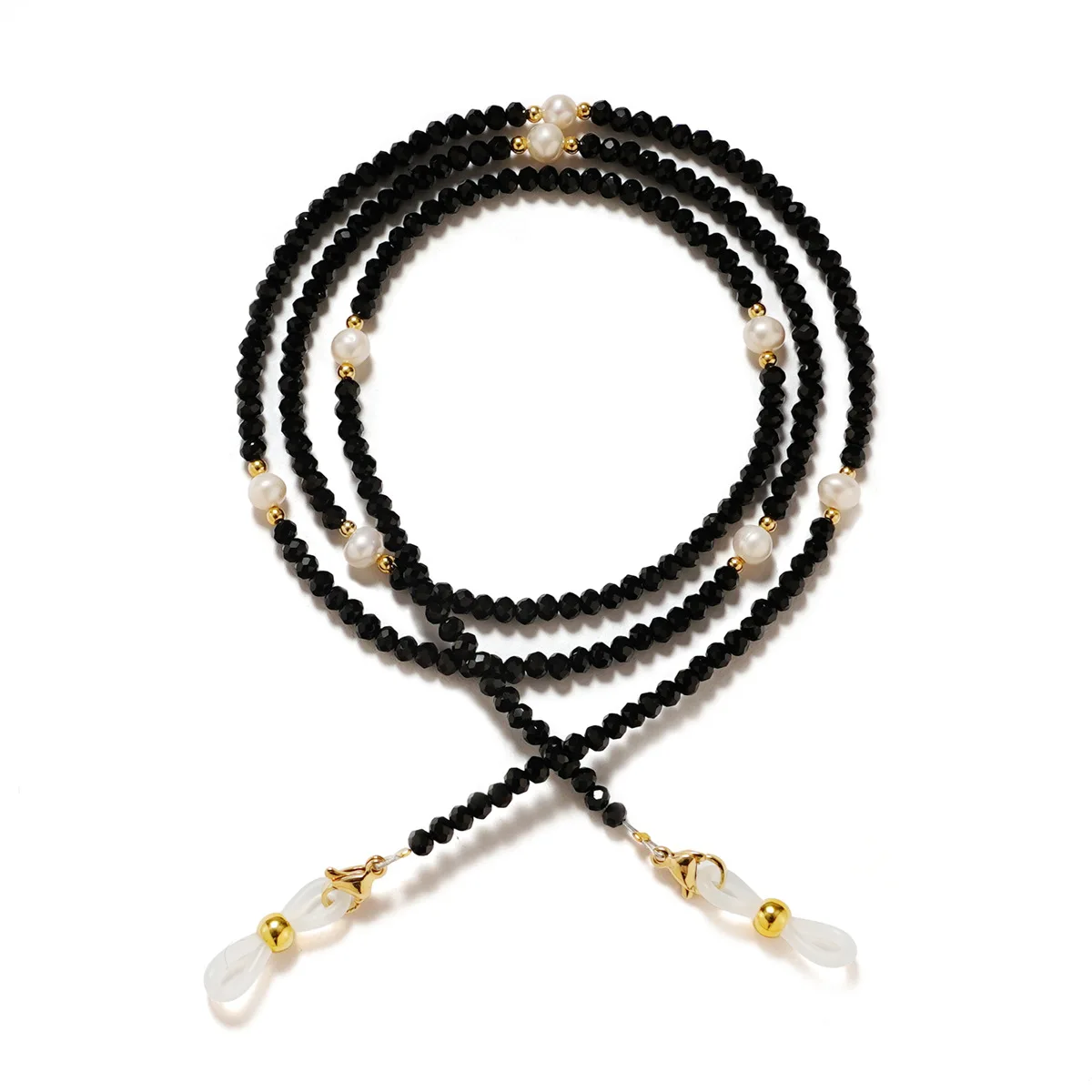 Fashion Reading Glasses Chain Pearl  Glasses Hanging Rope Anti-Lost Eyewear Mask Lanyard Women Sunglasses Glasses Chain 4