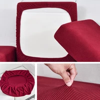 Jacquard Sofa Seat Cushion Covers Stretch Couch Cover For Living Room Sofa Slipcovers Removable Washable Furniture Protector 1PC 1