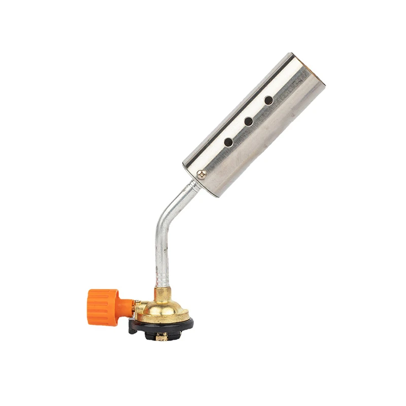 Outdoor Camping BBQ Portable Butane Burner Gas Torch Welding Flame Gun