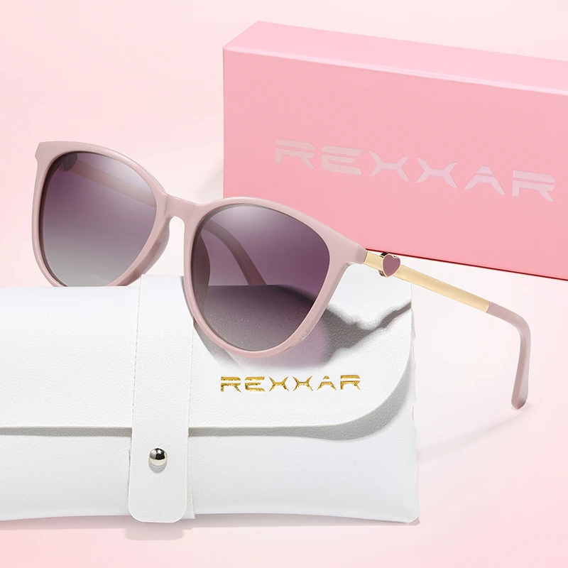 REXXAR Polarisierte Vintage-Mode Runde Sonnenbrille Frauen Männer Retro Metall Marke Sonnenbrille Angeln Fahren Männlich Weiblich Gläser – Detail 8