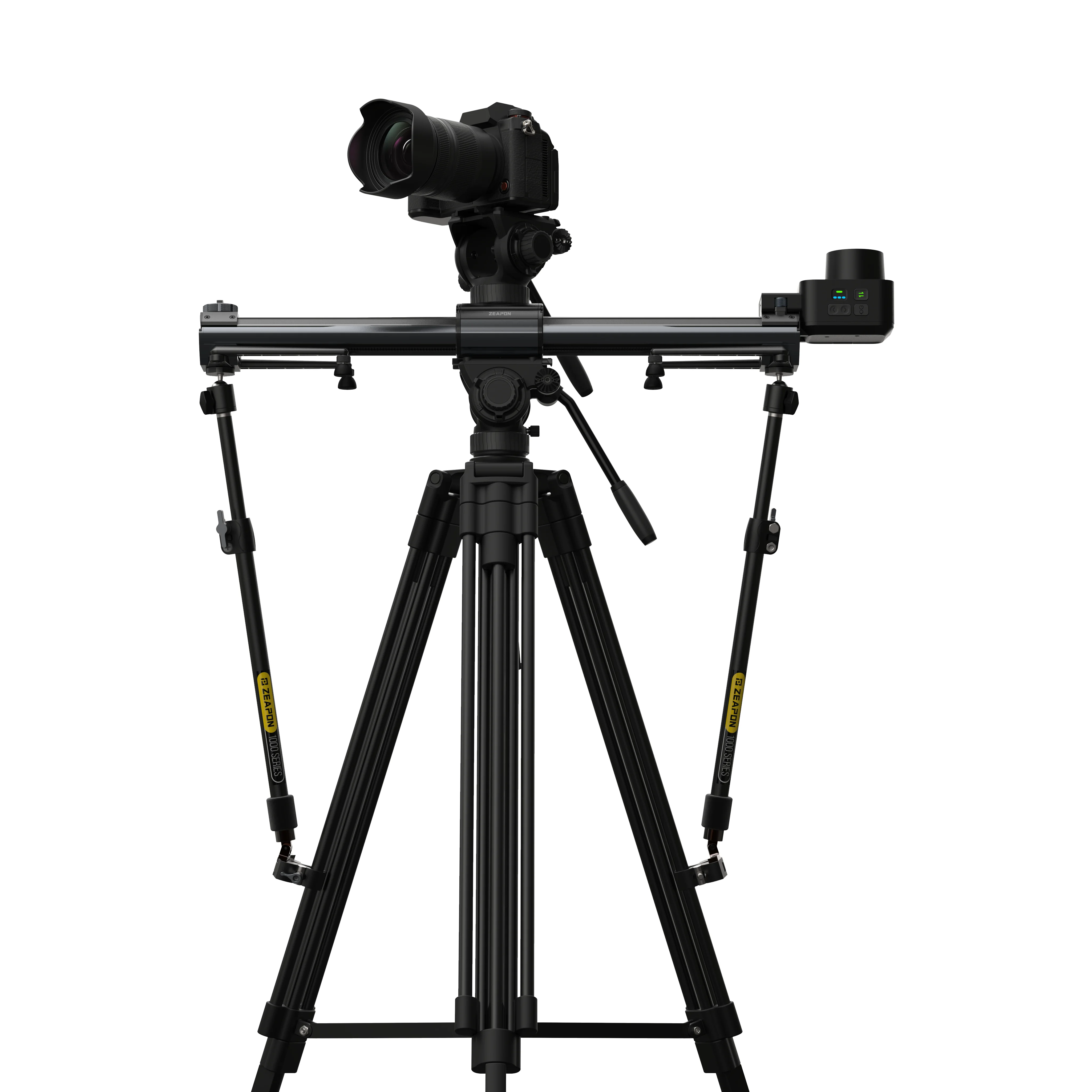 Zeapon Micro 3 E1000 with PD-E1 Kit Motorized Slider DSLR Camera Video Double Distance Portable Photography Rail System