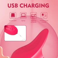 USB-Ladung Finger Massage Ring Vibrator für Frauen Klitoris Stimulator weibliche Masturbation Lesben erotische Sexspielzeug Paar Spiele 4