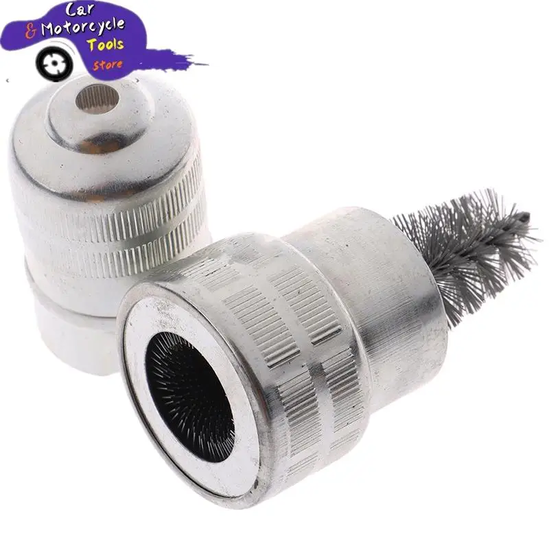 Car Cleaning Battery Post Terminal Cable Cleaner Dirt Corrosion Brush Hand Tool 1PC battery terminals car battery accessories