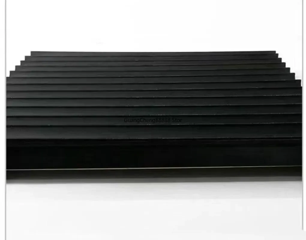 1pc Protective Flat Accordion Bellows Dust Cover 200mm CNC Milling