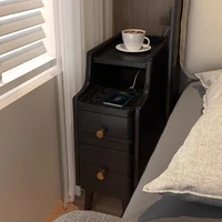 Table De nuit tendance De qualité, beauté Simple, rangement De chevet nordique moderne, Glamour exquis, meubles De chambre à coucher 3