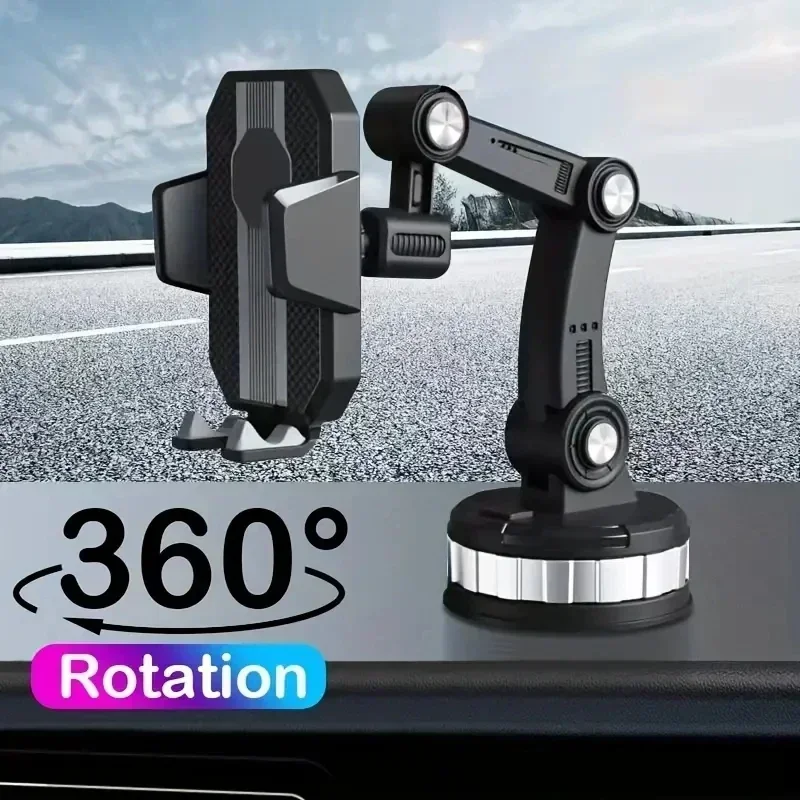 Car Mobile Phone Holder 360 Degree Rotation Multifunctional