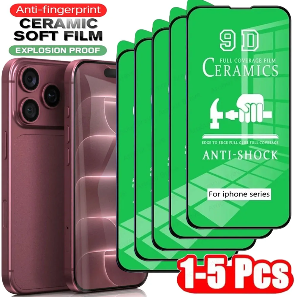 4-Pack Clear Ceramic Screen Protector Film