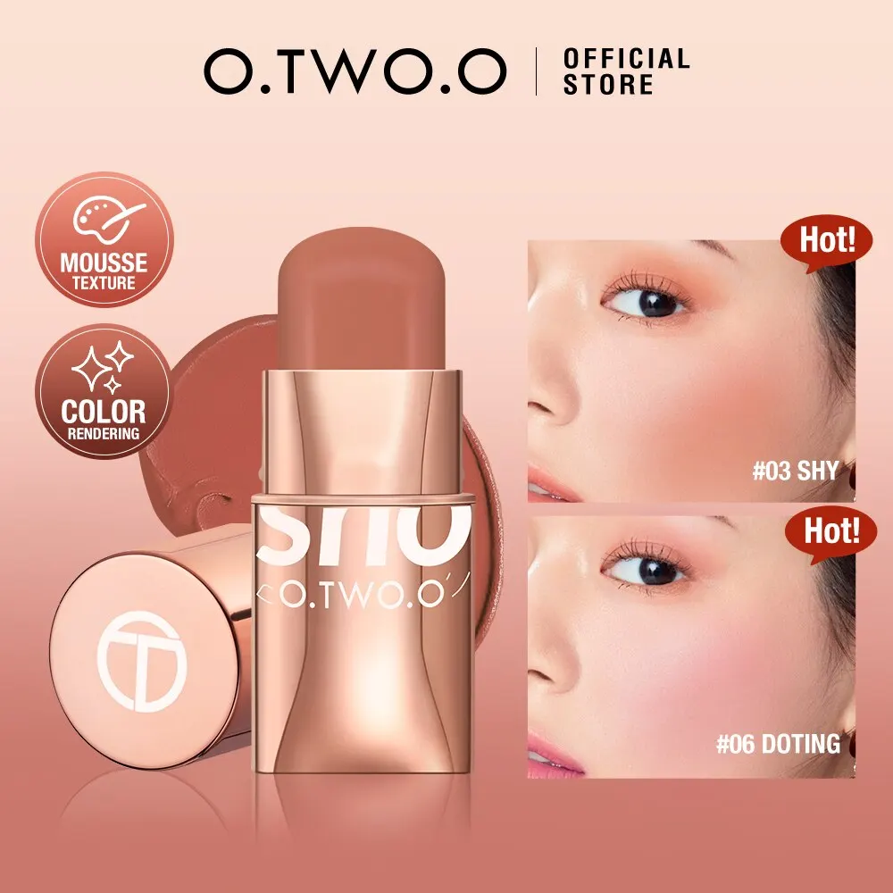Blush Cream Cream Blusher Multifunction Lip Cheek And Eye Concealer Longlasting Moisturizing Natural Smooth