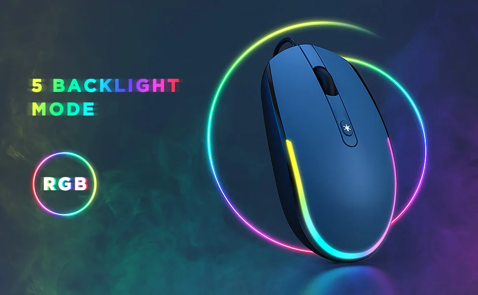 white gaming mouse wireless Jelly comb Wired Mouse LED RGB Backlit USB Mouse Wired Portable Computer PC Laptop Mice Office Mouse For Windows usb wireless mouse