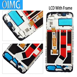 6.56 Original LCD Display with Frame and Touch Screen (LCD With Frame)